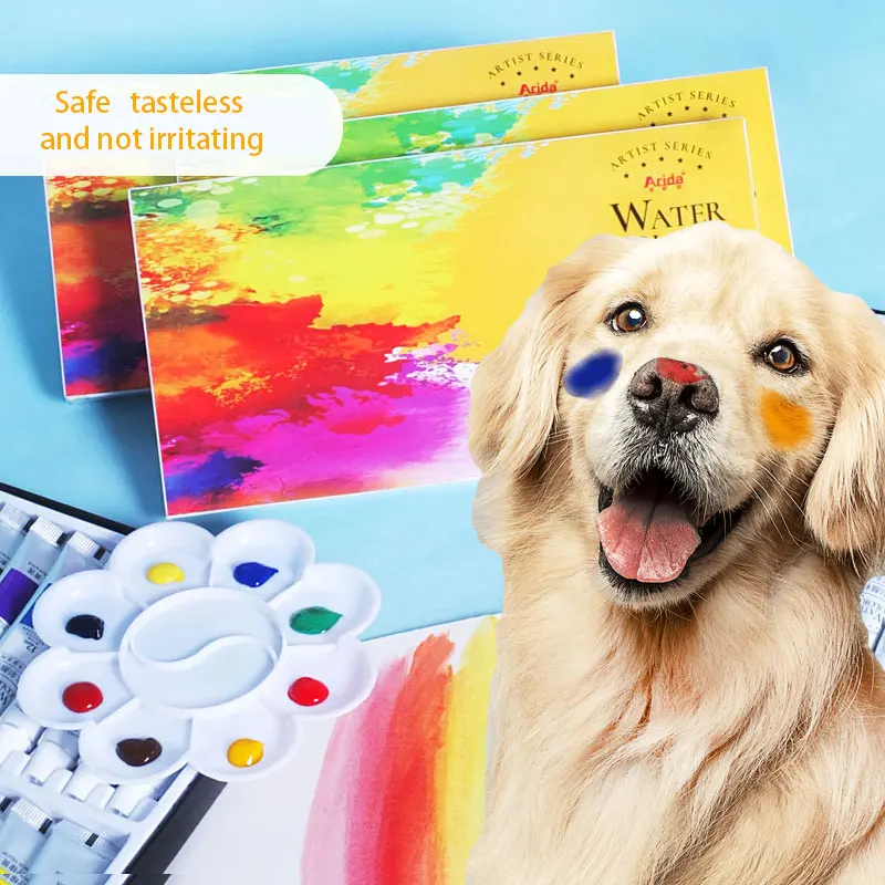 6/12/18/24Color Professional Watercolor Premium Water Color Pigment for Artist Painting Drawing Art Supplies