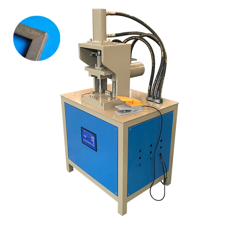Hydraulic press Hole 90 Degree Angle Pipe Notching Machine Punching Machine Pipe End Cutting Machine