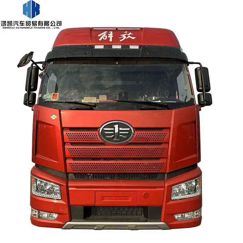 Подержанные faw j6p 510 л.с. цена cng lng Тракторные грузовики для продажи низкая тягач с прицепом