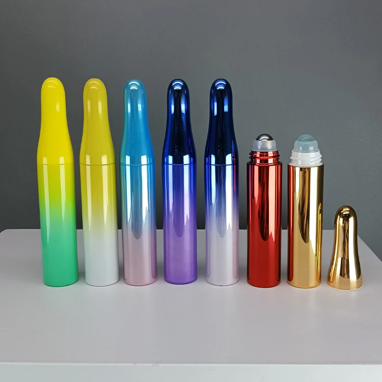 Factory Manufacture Plastic Pet Essential Oil Perfume Packaging Container Plastic Roll On Bottle