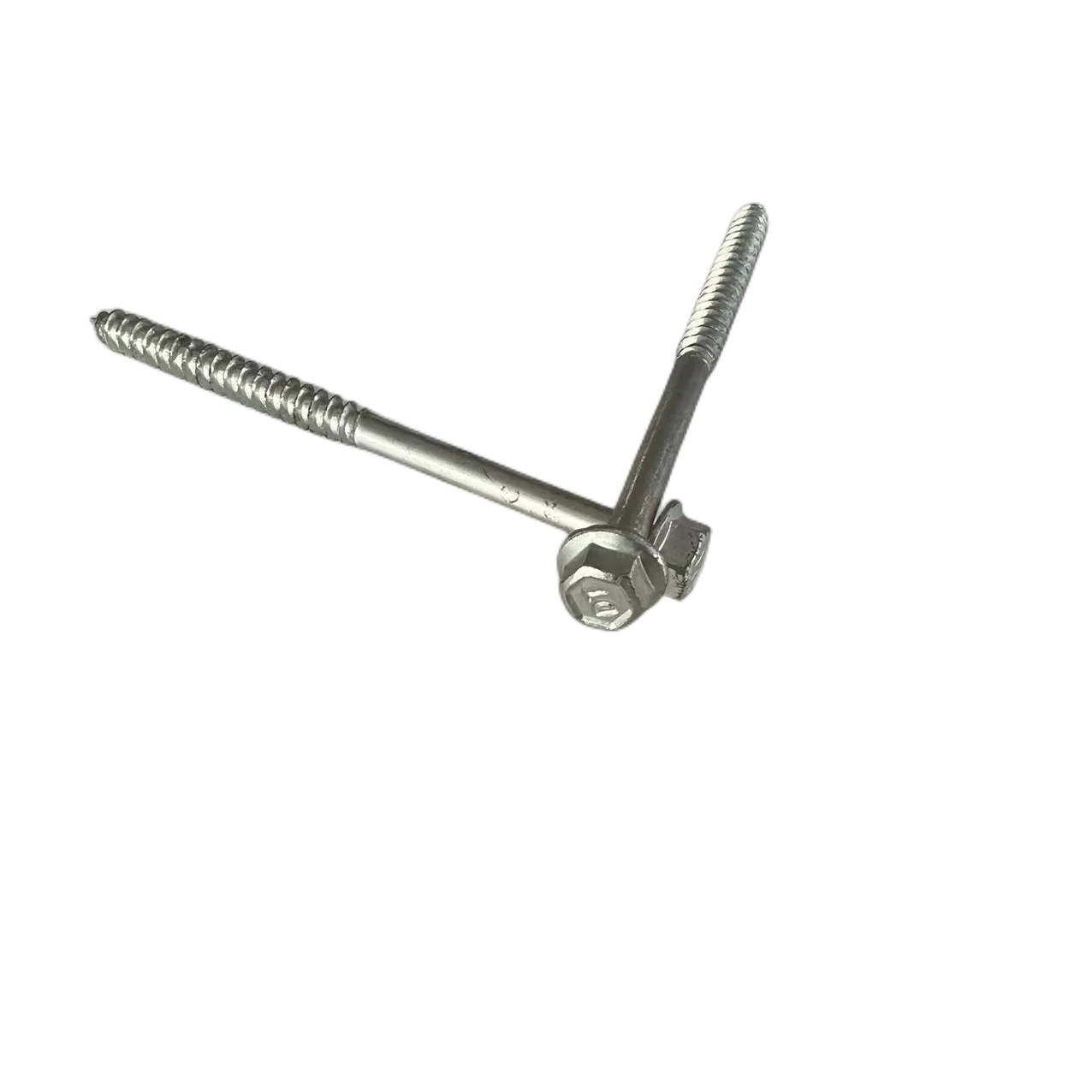 Factory Low Price Carbon Steel Zinc Plated Flange Head Wood Screws Flange Lag Screw