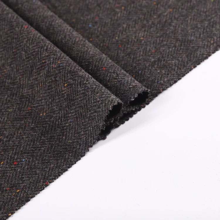 Customized Anti Pilling Knit Fabric Multicolored Woolen Fabric For Blouses