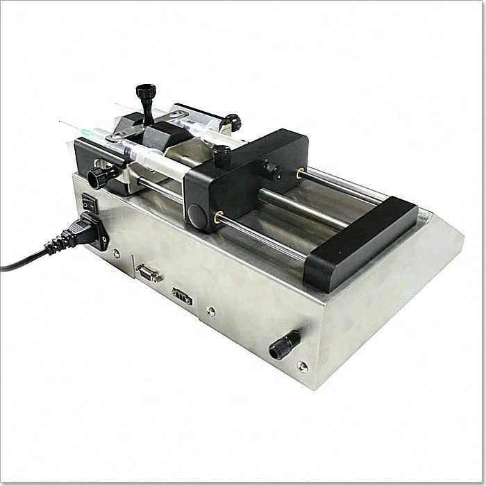 Electrostatic Spinning Syringe Pump for Liquid Transfer with Micro Flow