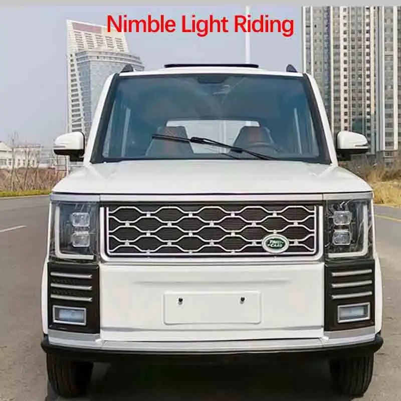 Oil electric hybrid electric mini truck 72v long range mini pickup 4x4 household electric pickup truck cargo