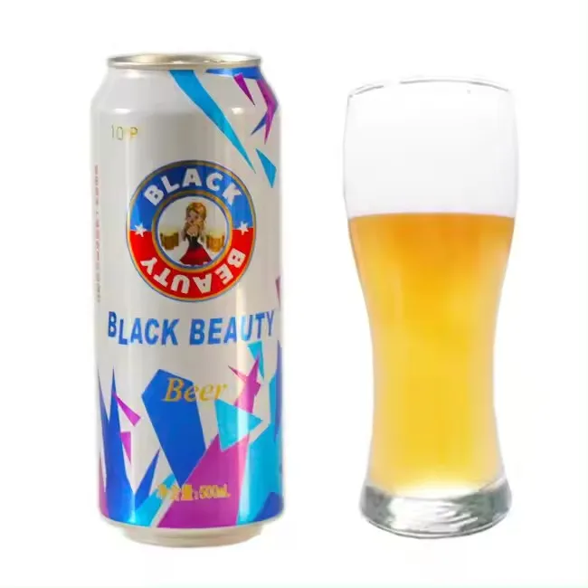 OEM 330ml 500ml Beer brands Manufacturer Customized aluminum canned extra Strong alcoholic Lager wheat craft cooked beer