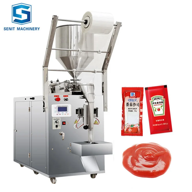 Auto Semi-fluid Plastic Bag Honey Cream Packing Machine