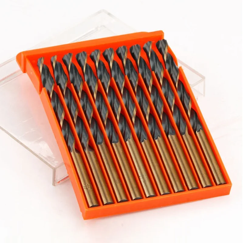 DIN338 Fully Ground Power Tool Accessory HSS Drill Bits For Stainless Steel Metal Twist Drill Bit Set