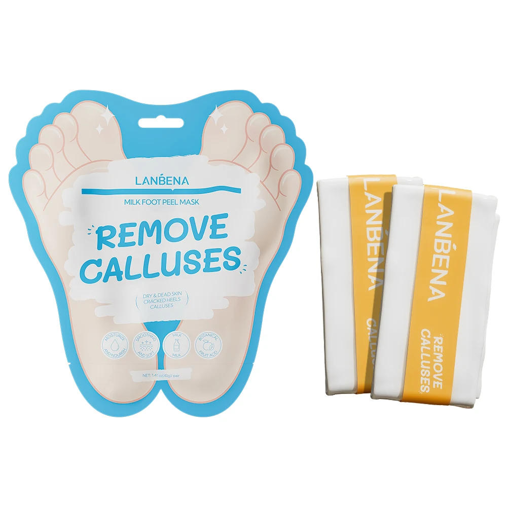 Lanbena New Arrival OEM Peel Exfoliation Mask Repair Whitening Skin Treatment Mask for Foot Care