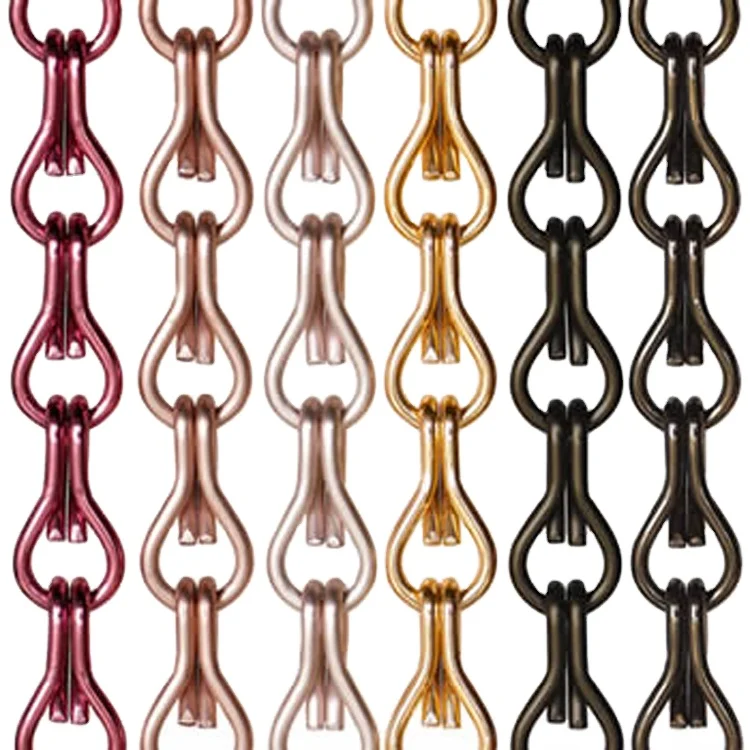 Hanging Fly Screen Aluminium Industrial Chain Curtains