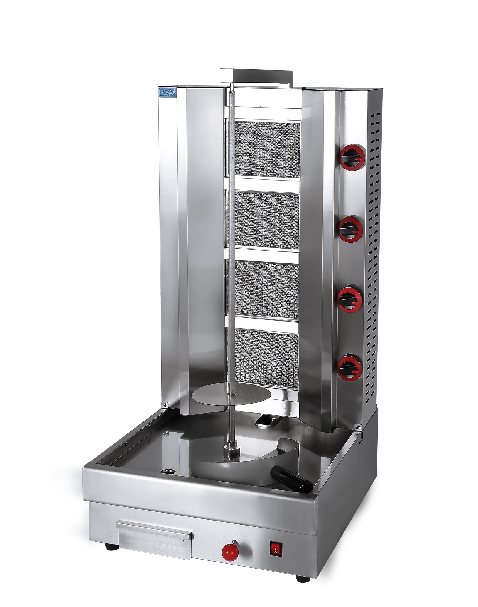 2/3/4/5/6 Burners Commercial Restaurant Equipment Electric Gas Shawarma Machine