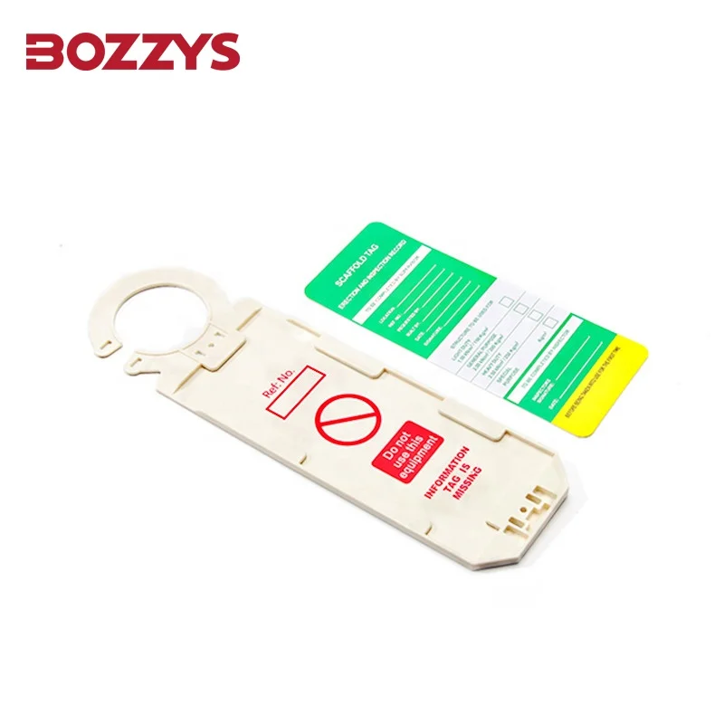 Hook Scaffolding Holder Tags Kit  with PVC Safety Signs