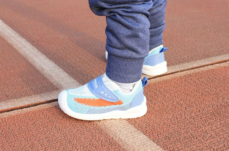 OEM/ODM Spring Autumn Baby custom designs wholesale kids shoes for girls boys children kids knitted casual  soft shoes