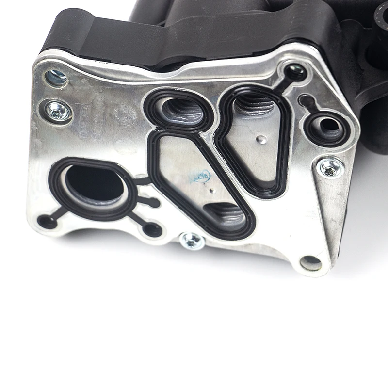 Auto Engine Parts Oil Filter Housing Aluminum 2711801410 M271 for Mercedes Benz W204 W212 Oil Cooler
