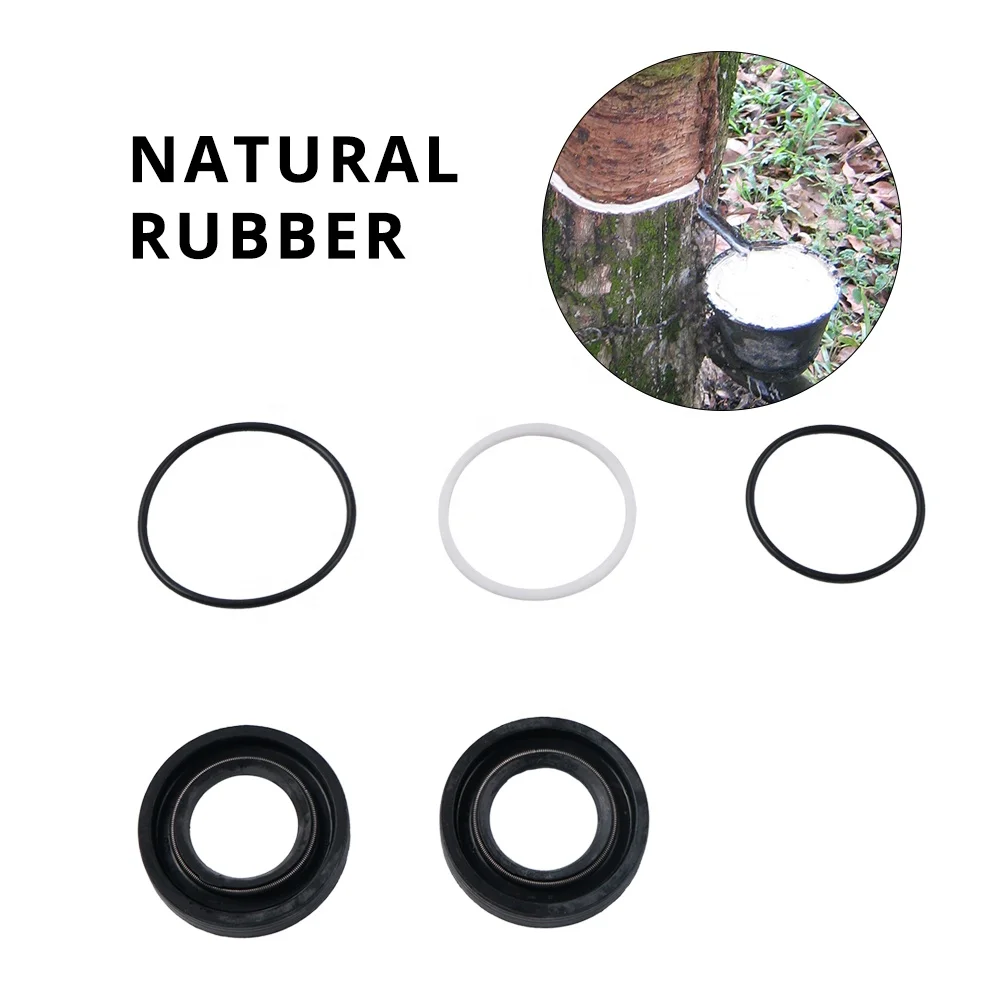 NiceCNC Rubber Power Steering Pump Rack Oil Seal Repair Kit For Honda Accord 1998-2007