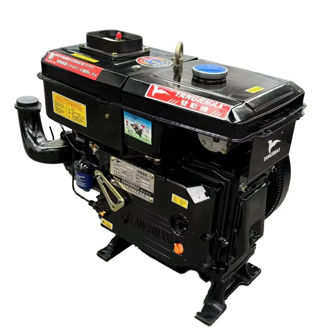 Высокое качество с водяным охлаждением 8hp 10hp 15hp 18hp 20hp 25hp одноцилиндровый дизельный двигатель Changchai