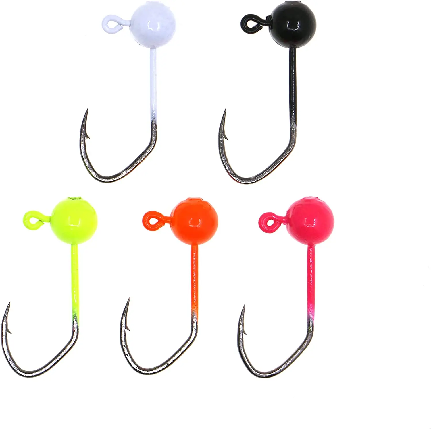 1/124oz 1/80oz 1/64oz 1/32oz 1/16oz 1/8oz fly Jig heads Fly-Tying-Jig-Heads Jig-Tying-Materials B10