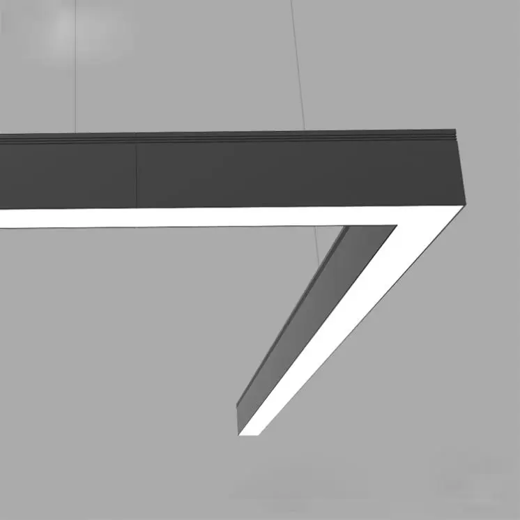 ETL CETL DLC UGR 19 130LM 0-10V 4ft 8ft 2400mm вверх вниз приглушаемый светодиодный светильник