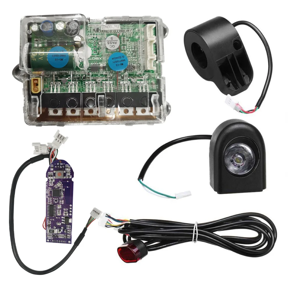 Controller Series Contain Circuit Board Headlight Accelerator Tail Light for Xaomi Pro E-Scooters
