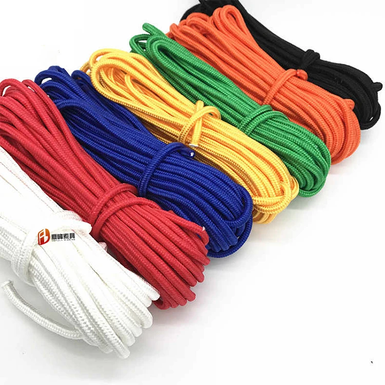 Polyester Rope 6mm 8mm 10mm-16mm Outdoor Braided Nylon Polyester PP Climbing Safety Rope