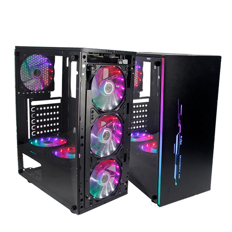 1903B-AX игровой шкаф высокого качества MICRO ATX Настольный игровой корпус OEM ODM игровой пк игровой компьютер Корпус Mid Tower аудио, usb