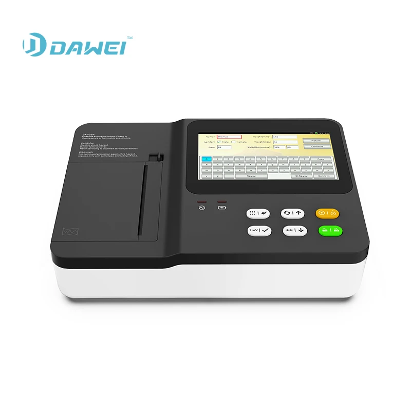 3 Channel Electrocardiogram Machine ECG machine