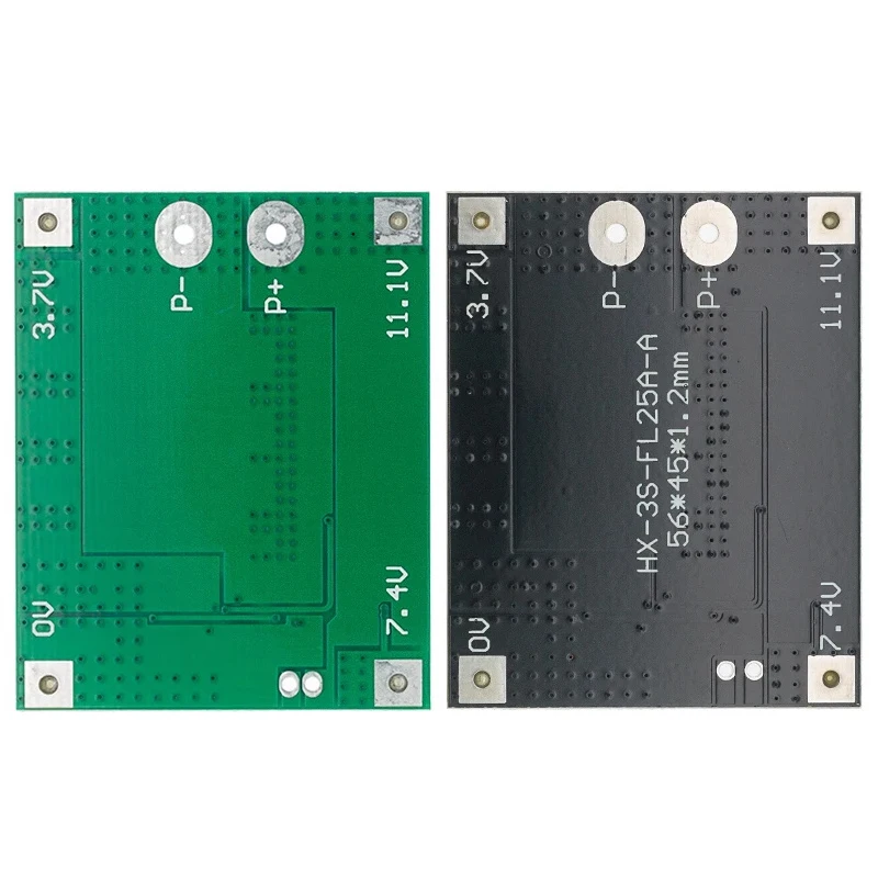 3S 25A Li-ion 18650 BMS PCM Battery Protection Board BMS PCM With Balance For li-ion Lipo Battery Cell Pack Module