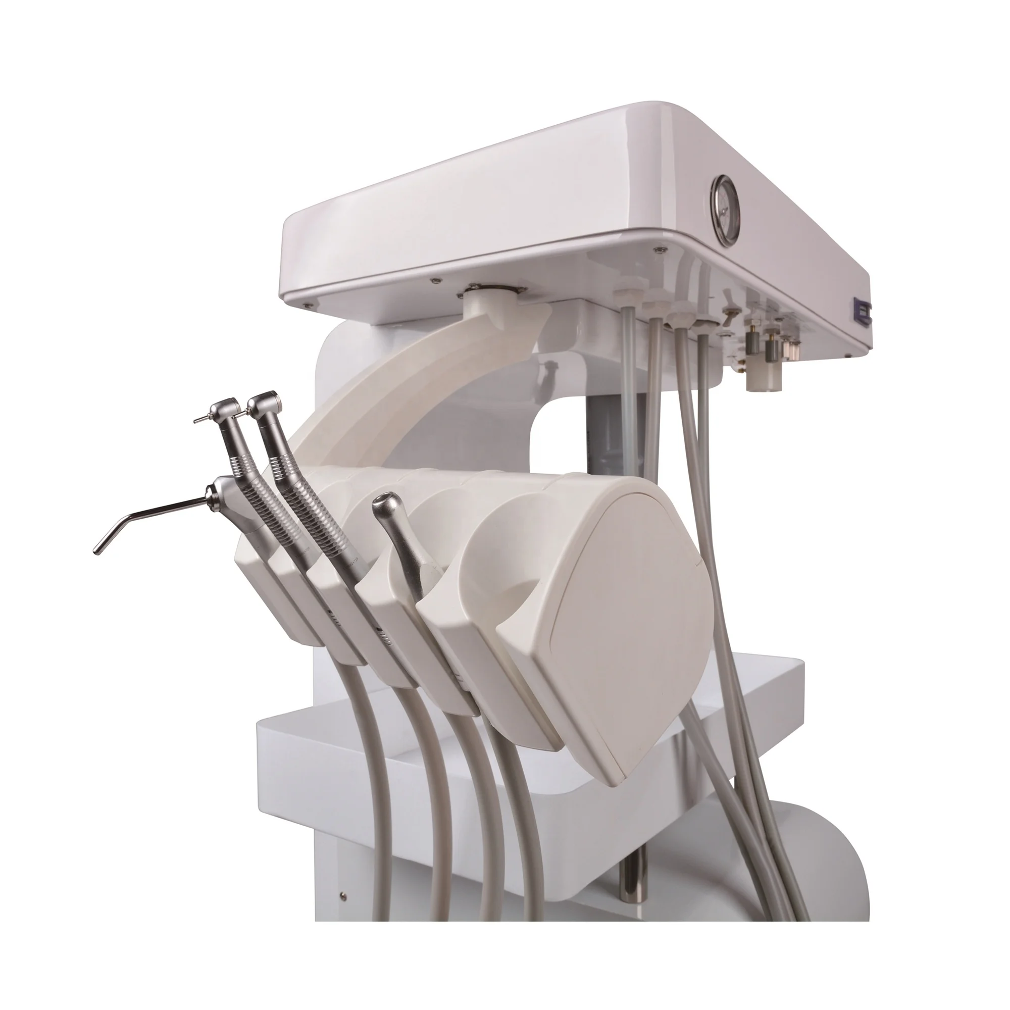 Mobile Dental Turbine Unit With Compressor Dental Veterinary Instrument