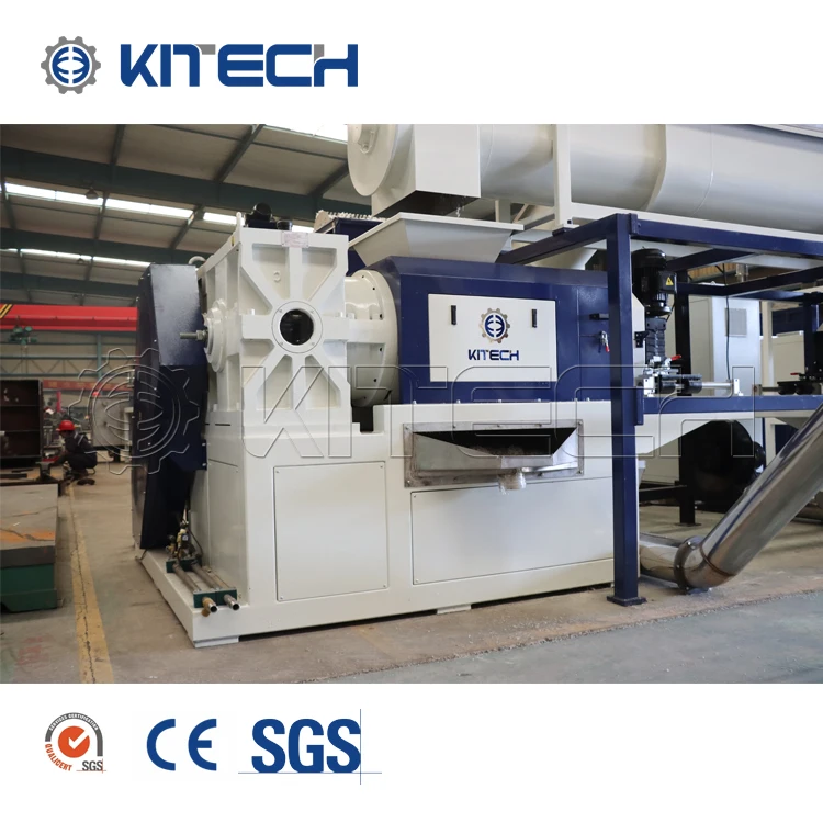 Full Automatic Recycle Plastic PPPE Crushing Washing Recycling Machine