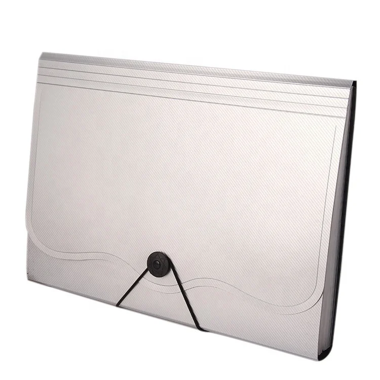 High Quality Plastic Folder A4 Size Decorative Expanding File Holder With Elastic Closure