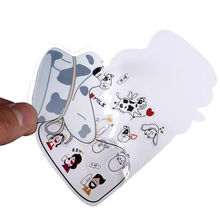 Stationery Notebook Labels Waterproof Die Cut Diary Decorative Sticker Cartoon Stickers For Kids