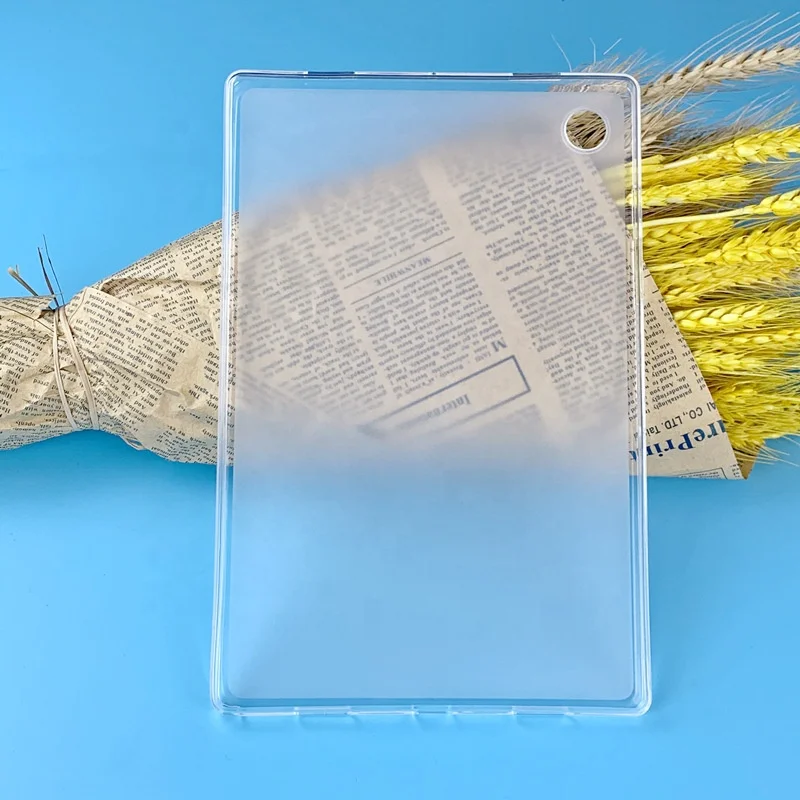For Samsung Tab A8 10.5 2021 Tablet Case Transparent Matte TPU Soft Back Tablet Covers & Cases