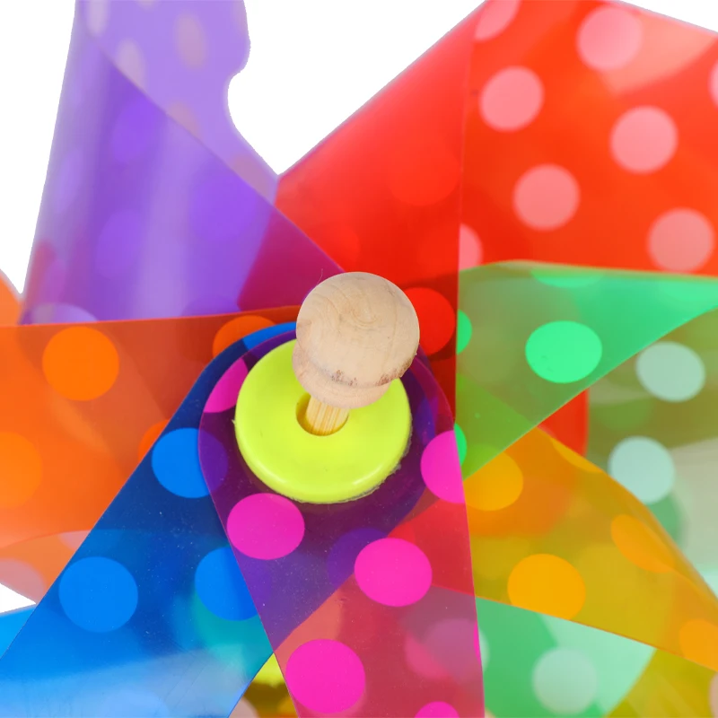 Professional Design Plastic Garden Pinwheel Toy Windmill Toy