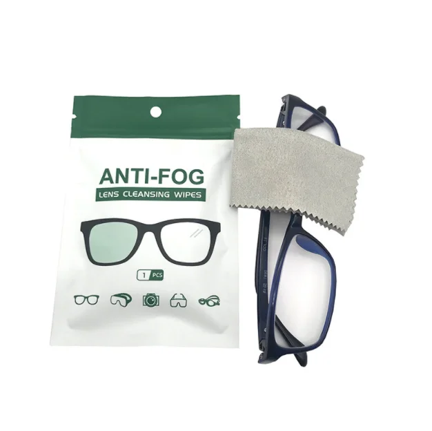 2024 dry anti-fog microfiber suede fabric anti-fog glasses cloth glasses cleaner anti-fog lens cloth and lens cleaning cloth