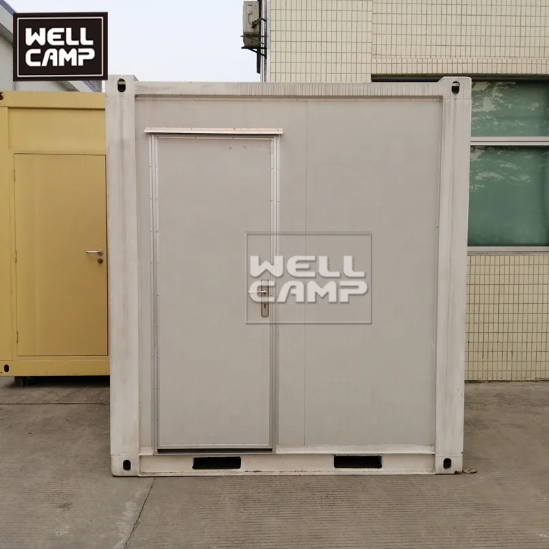 2020 container portable toilet comes with sitting toilet &wash basing & shower room the fast set up rest room in prefab houses