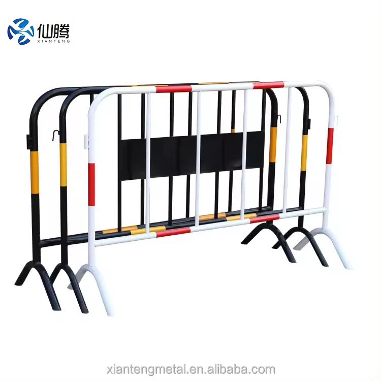 Wholesale best price hot dipped Galvanized Temporary Crowd Control Road Barrier Fence for sale