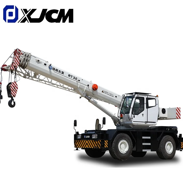 XJCM  RT 30 Ton Mobile Rough Terrain Construction  Crane