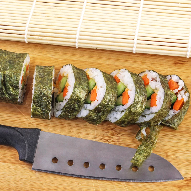 Japanese bamboo sushi roll mat maker professional home sushi making kit