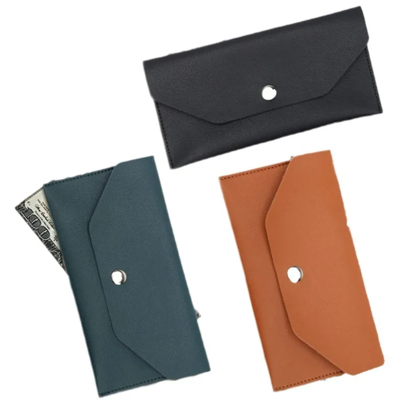 Hot selling ins coin purse large capacity card holder pu leather US dollar banknote coin storage bag