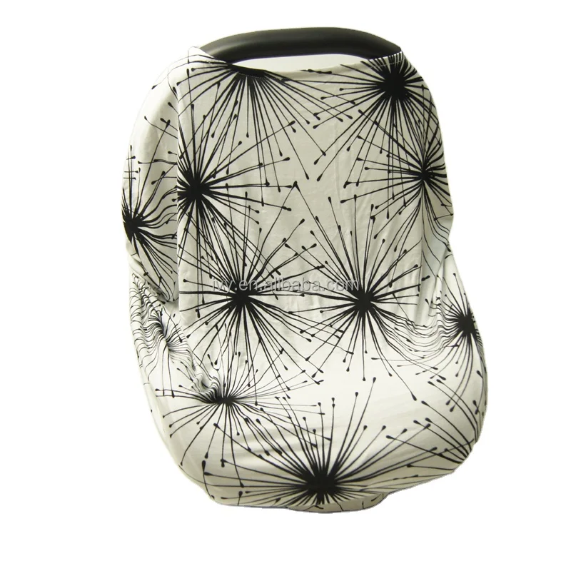 Multi-Use Stretchy 3 in 1 Car Seat Canopy Best Baby Gift Nursing Breastfeeding Cover