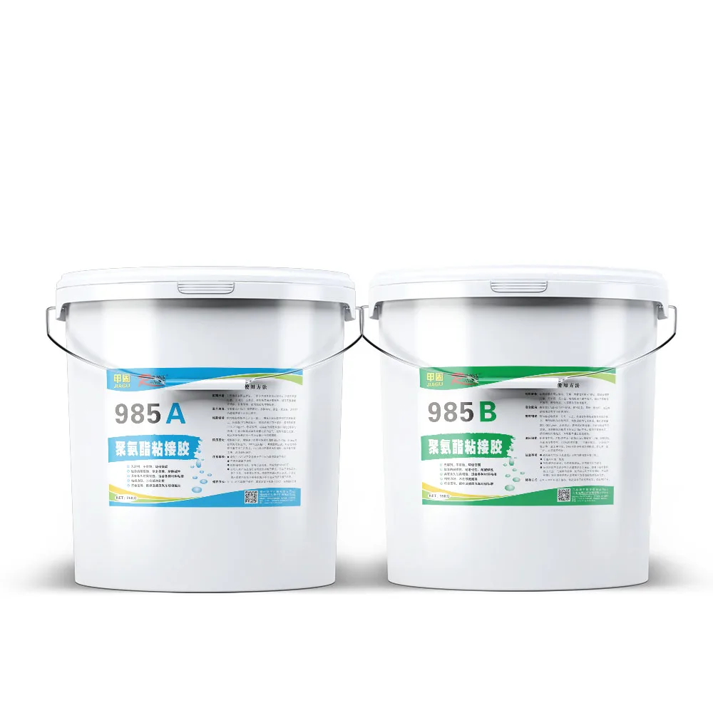 permanent flexibility AB part polyurethane glue weather resistance PU adhesive sealant for paving vehicle floor