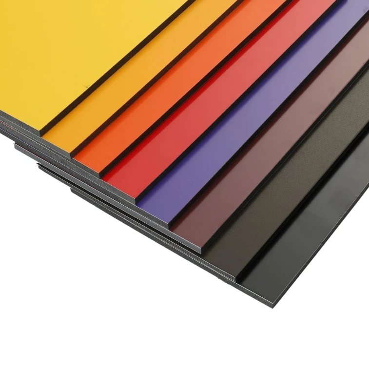 Competitive price exterior sandwich printing panel signage acm materials composite plastic panel for advertising