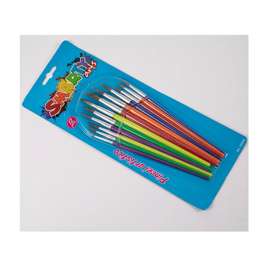 Набор уникальных кистей для рисования, кисточки для художников, гарантированное качество, 12 шт.