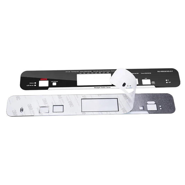 Электронная графическая Передняя панель из поликарбоната с сенсорным экраном