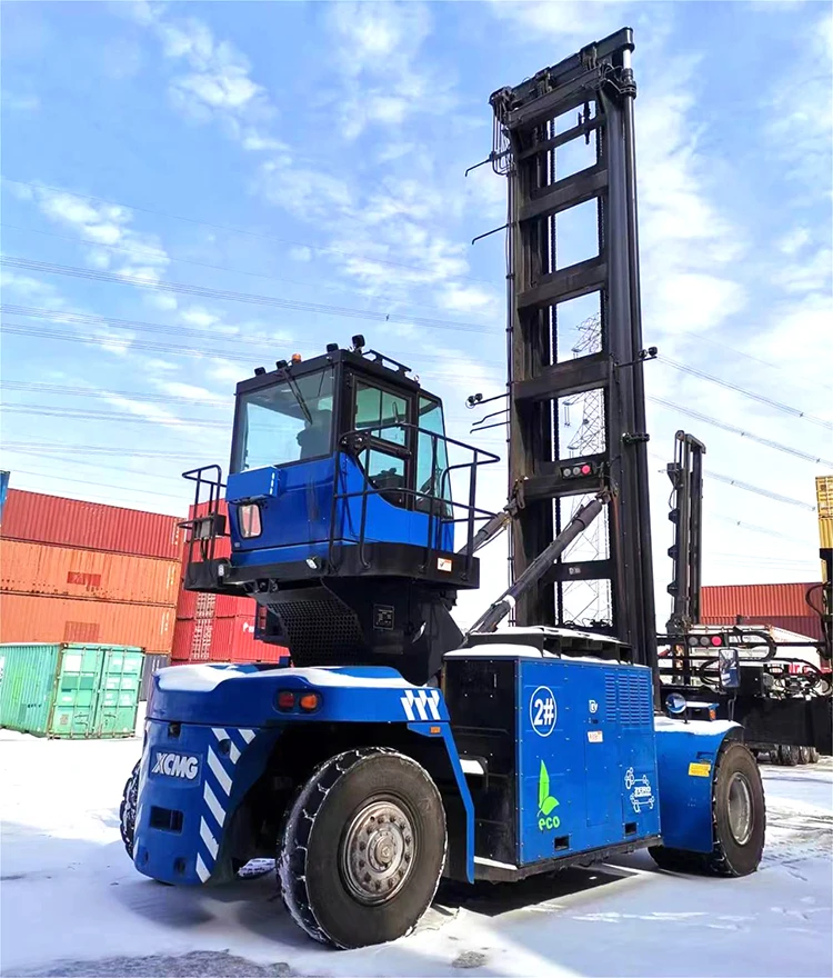 XCMG Official XCH907E Material Handling Equipment 9 Ton Used Empty Container Handler for Sale