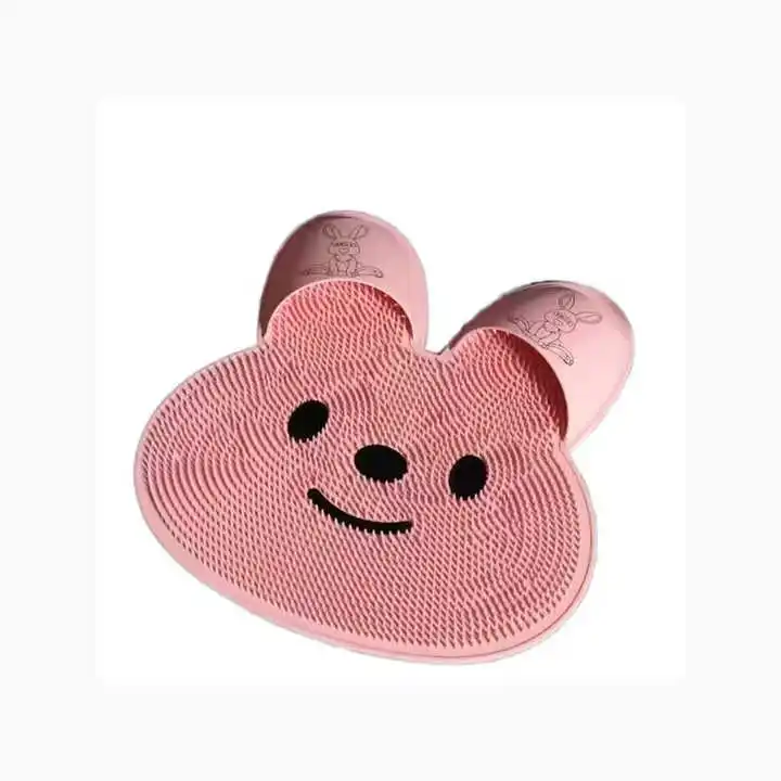 Stylish Bath Mat Non Slip Silicone Bath Mat High Quality Silicone Massage Foot Pad