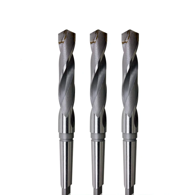 YG8 tungsten steel taper shank twist drill bit with carbide inlay 10-11-12-14-15-16-19-30m