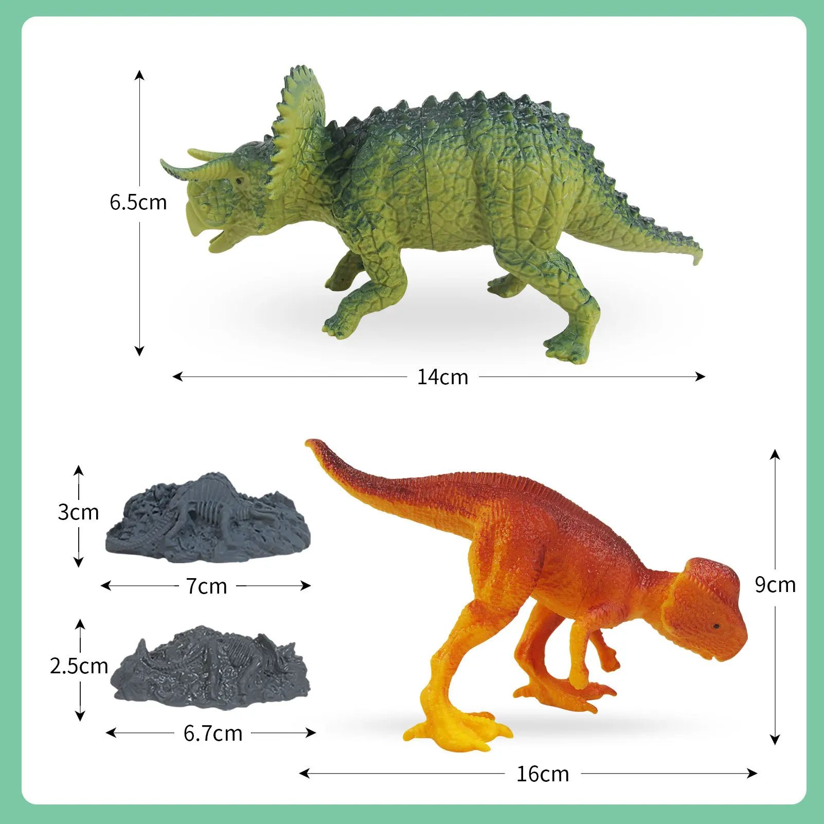 Syh1293 Plastic Animals Models Toys Kit Realistic Dinosaurs Animal Figures For Children Boys Gifts