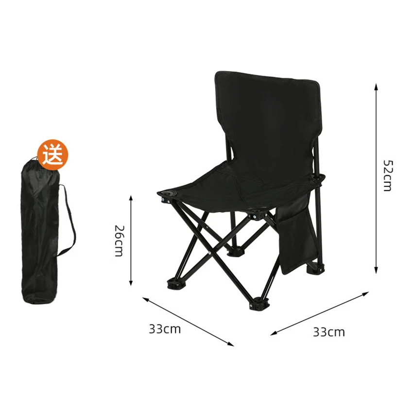 Aji Custom Logo Fishing High Back Hiking Portable Lounge Camping Ultra Light Camp Folding Outdoor Patio Beach Chairs