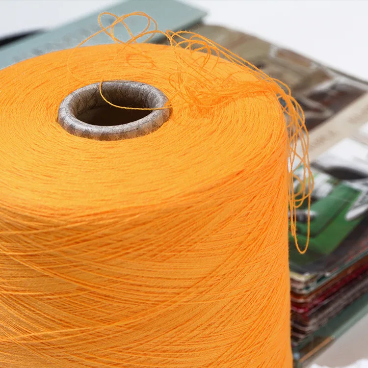 Factory in stock  95% Cotton 5% Cashmere Blended  Dyed Yarn  Wholesale
