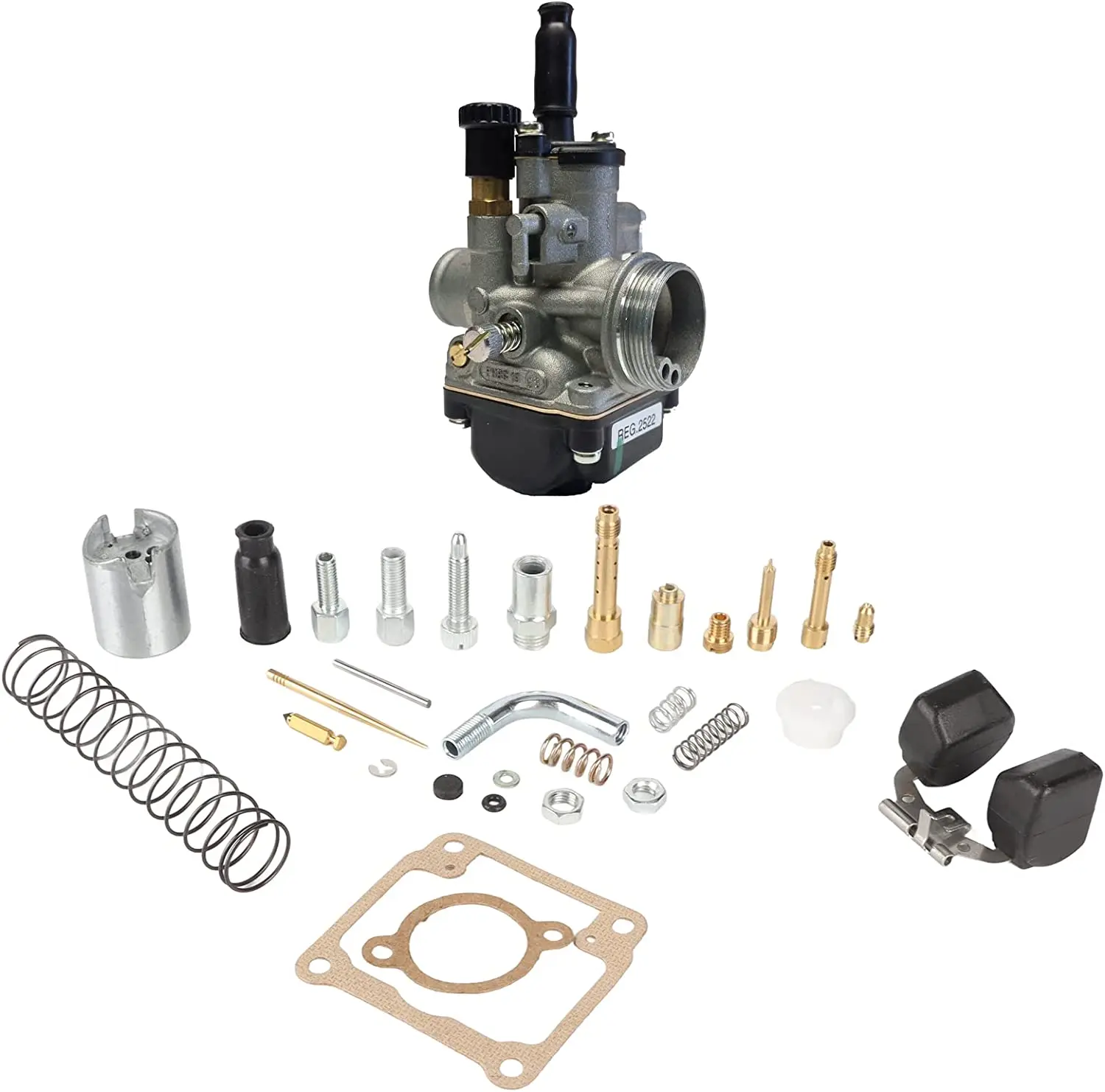 Good Carb Rebuild Set,Motorcycle Carburetor Repair Kit Carb Rebuild Set for Dellorto PHBG AD 17.5mm 19.5mm rebuild